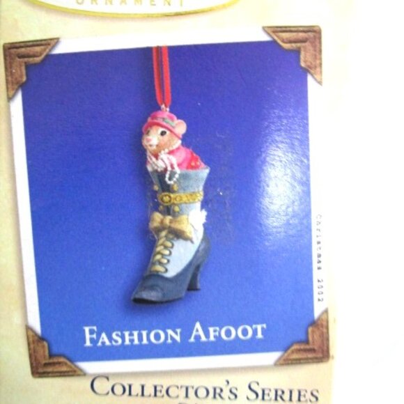 HALLMARK " FASHION AFOOT " FIRST 3 IN SERIES-2000-2001-2002 - Picture 4 of 4